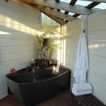 Raglan'S Tranquil Garden Retreat - Moa Stone Lodge Exterior photo